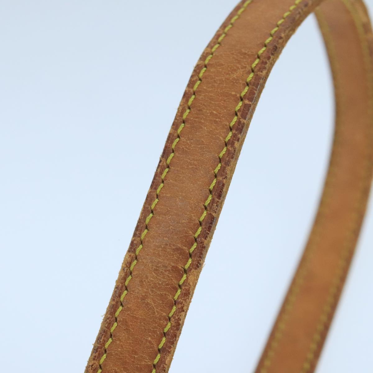 LOUIS VUITTON Shoulder Strap Leather 44.1"" Beige LV 106176