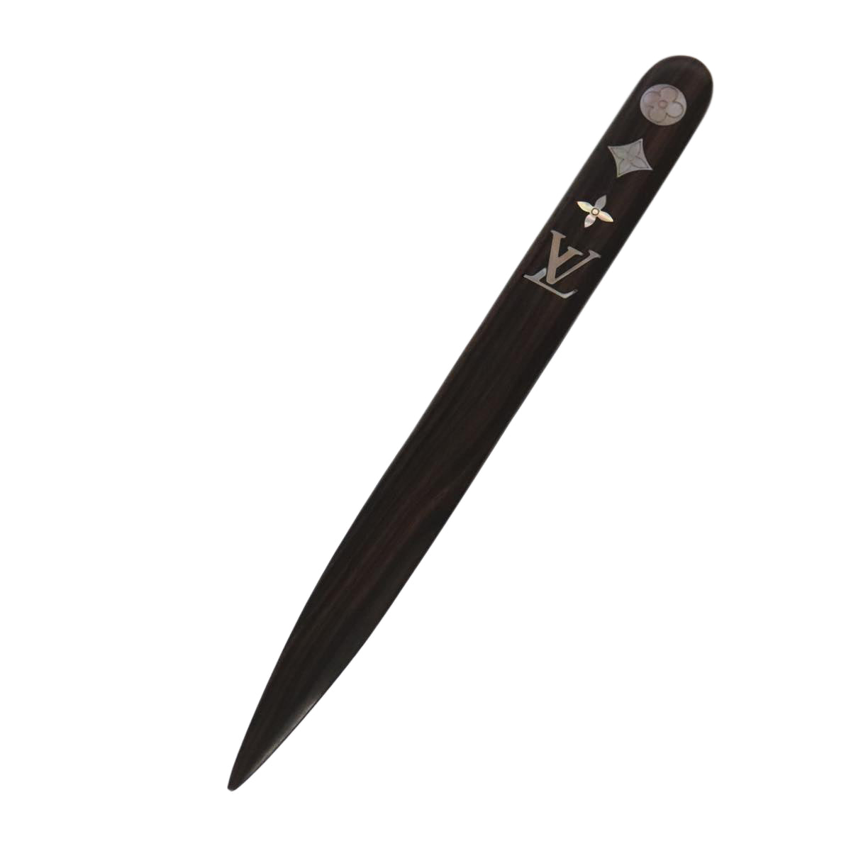 LOUIS VUITTON Paper Knife Wood Brown LV 106193