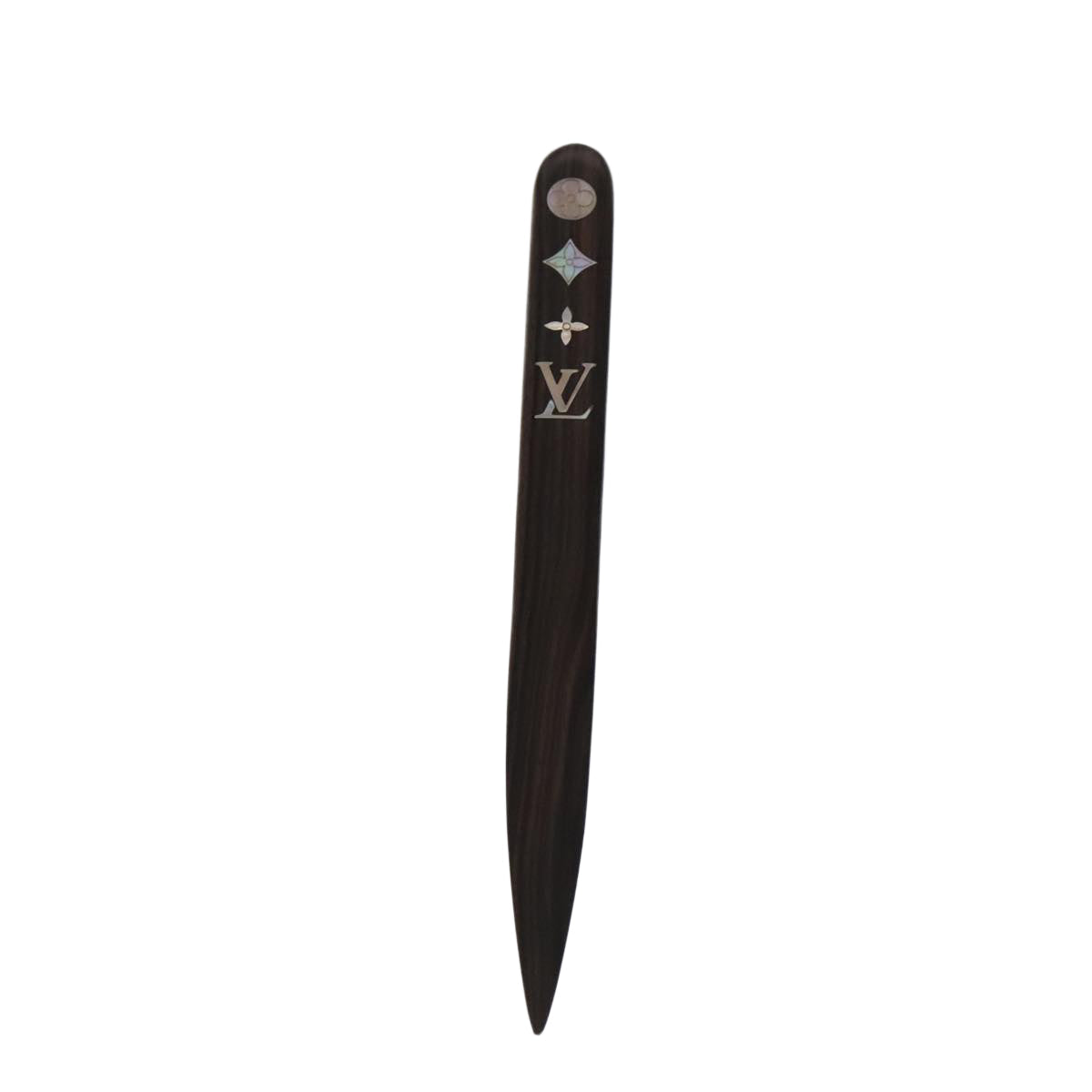 LOUIS VUITTON Paper Knife Wood Brown LV 106193