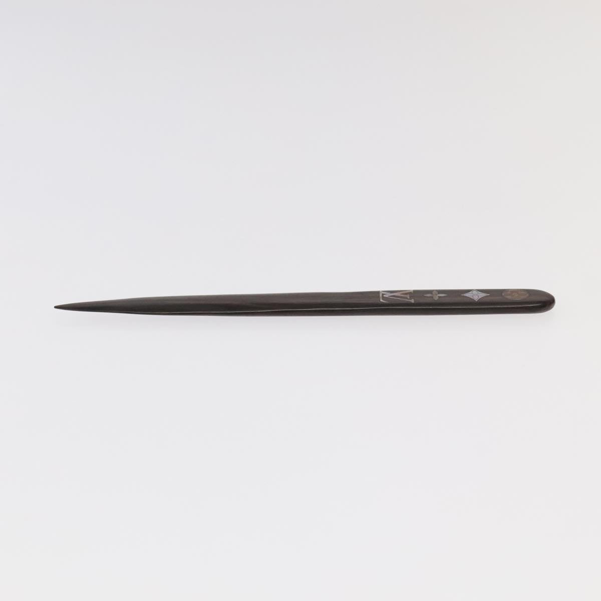 LOUIS VUITTON Paper Knife Wood Brown LV 106193