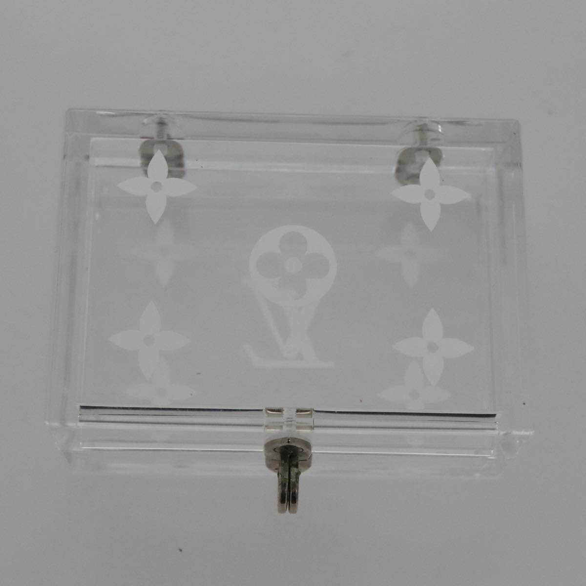 LOUIS VUITTON Dice Paper weight Clear LV 106287