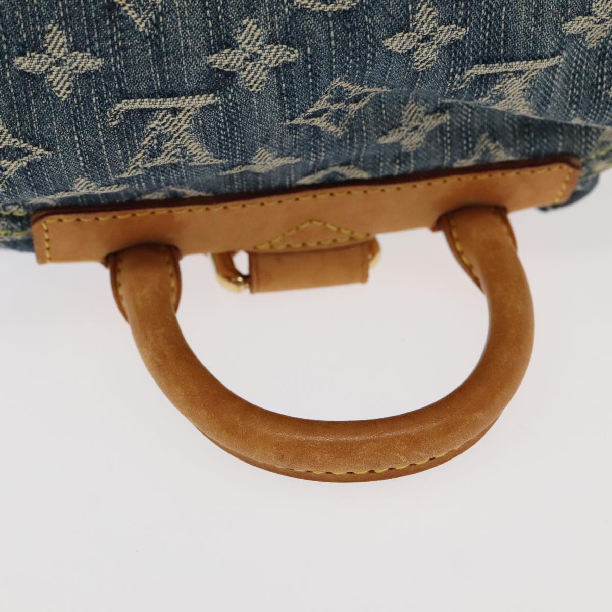 LOUIS VUITTON Monogram Denim Sac A DosGM Backpack Blue M95056 LV 106296A