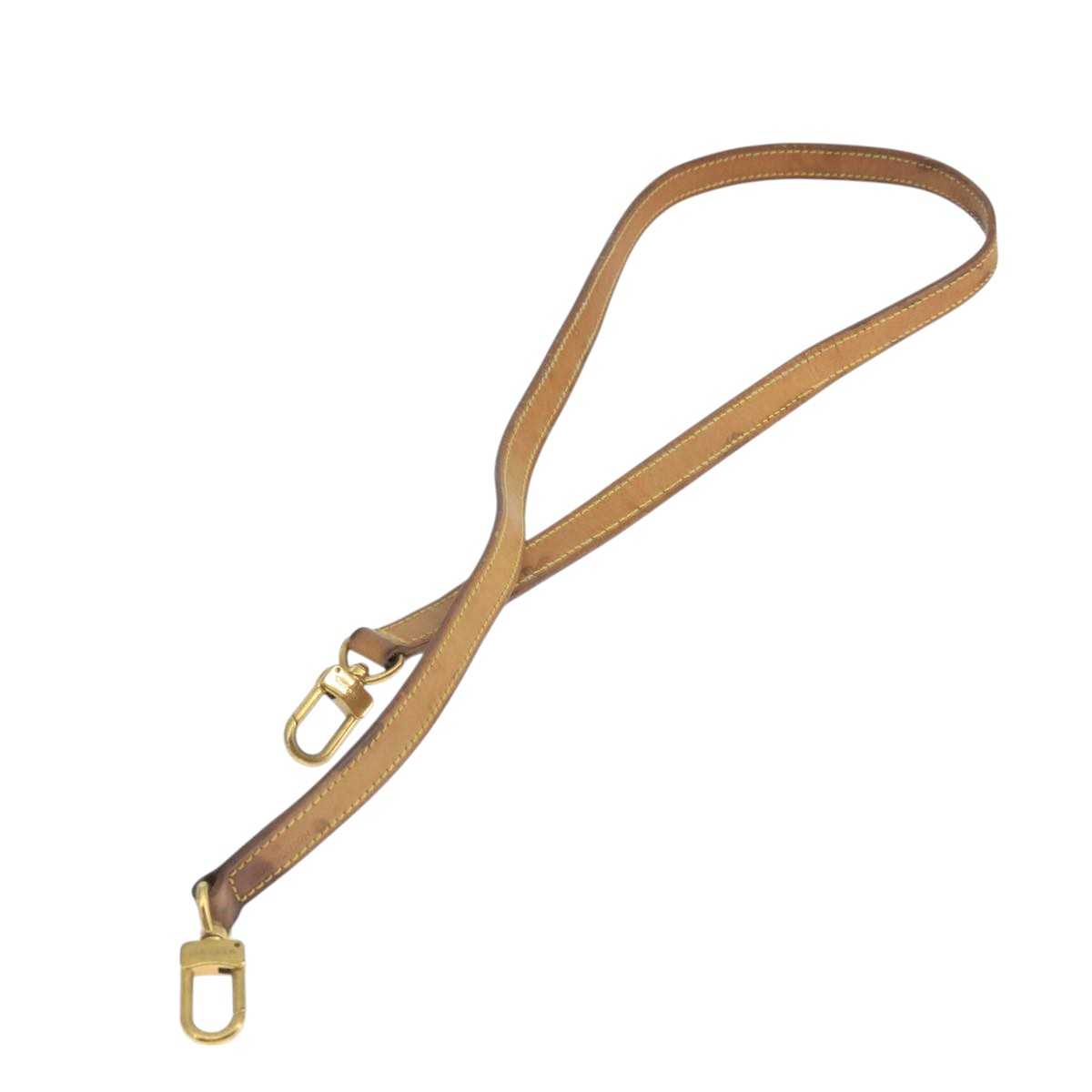 LOUIS VUITTON Shoulder Strap Leather 35.4"" Beige LV 106307