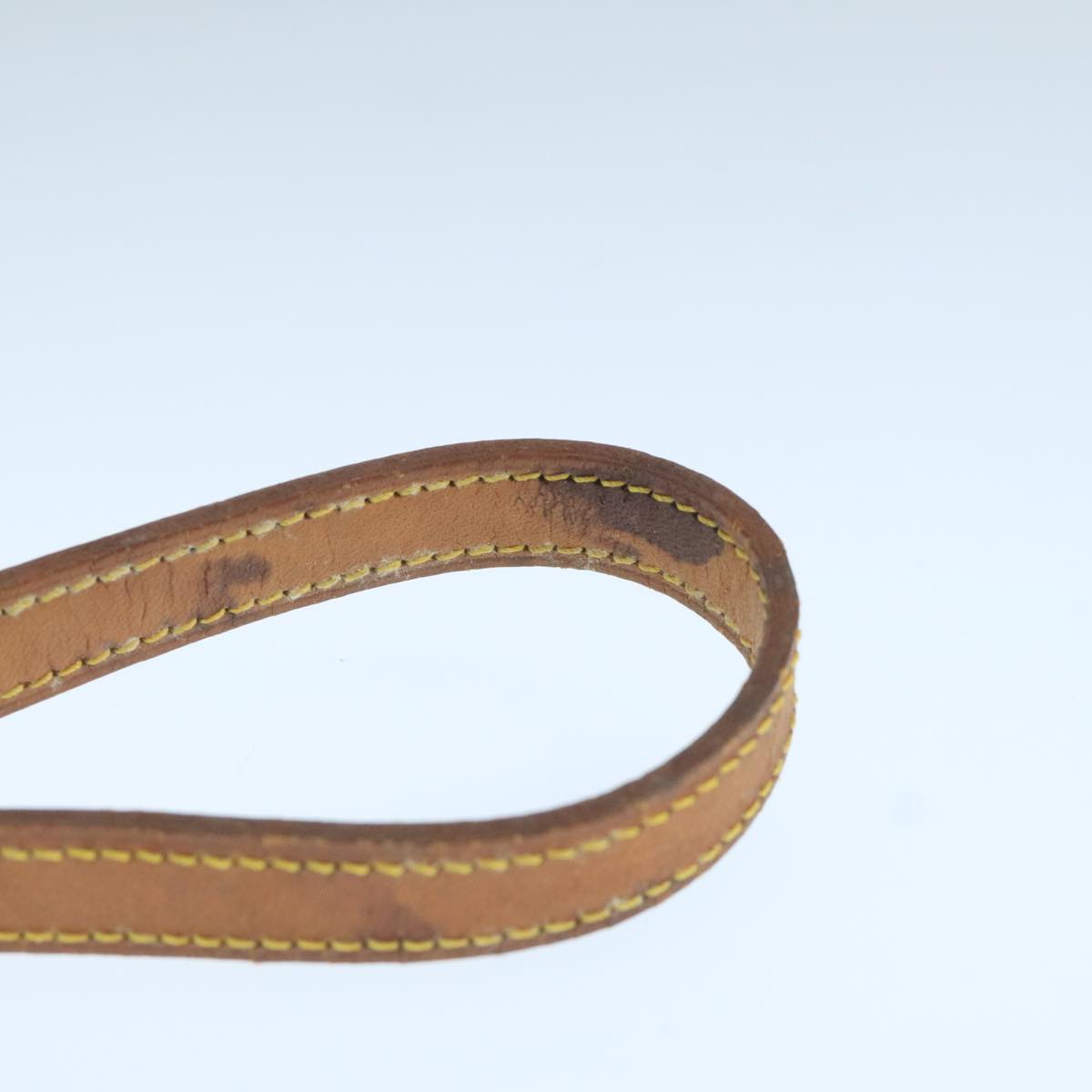 LOUIS VUITTON Shoulder Strap Leather 35.4"" Beige LV 106307