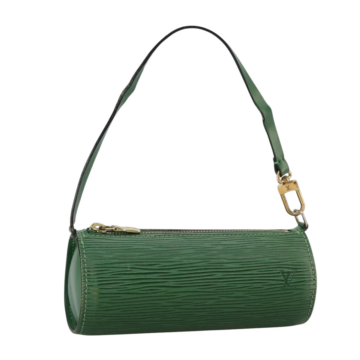 LOUIS VUITTON Epi Soufflot Pouch Green LV 106405