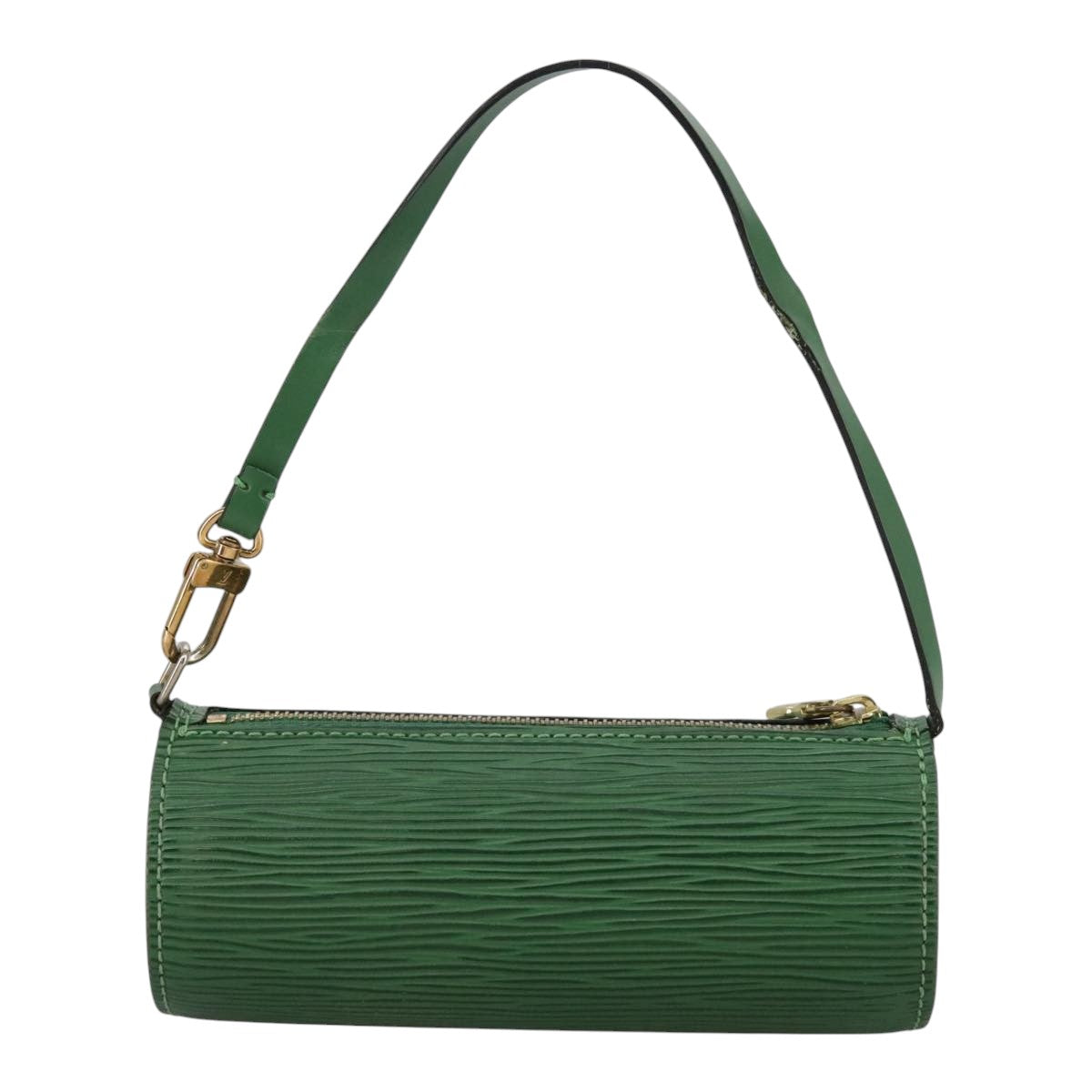 LOUIS VUITTON Epi Soufflot Pouch Green LV 106405