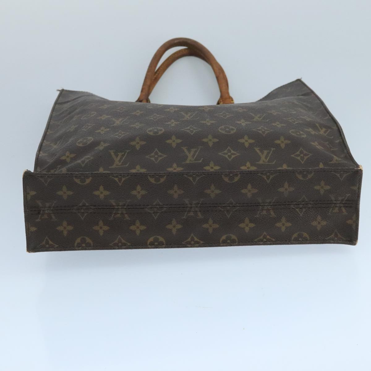 LOUIS VUITTON Monogram Sac Plat Hand Bag M51140 LV 106408
