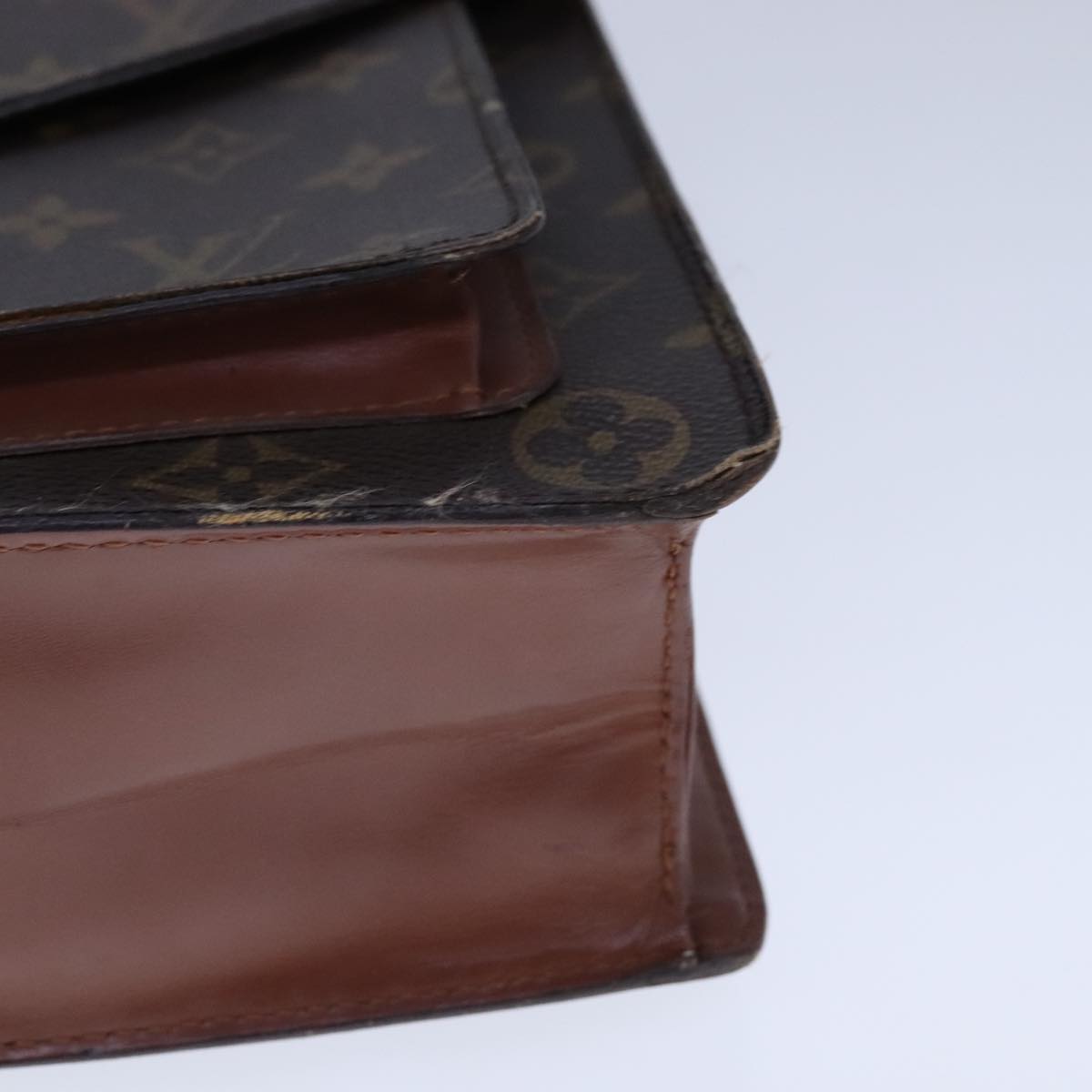 LOUIS VUITTON Monogram Monceau 28 Hand Bag 2way M51185 LV 106412