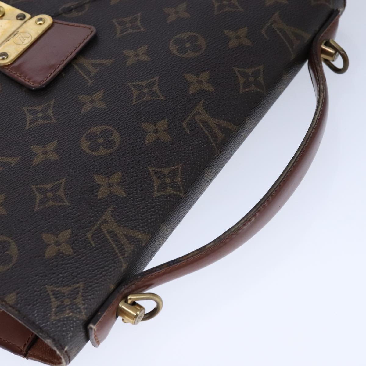 LOUIS VUITTON Monogram Monceau 28 Hand Bag 2way M51185 LV 106412