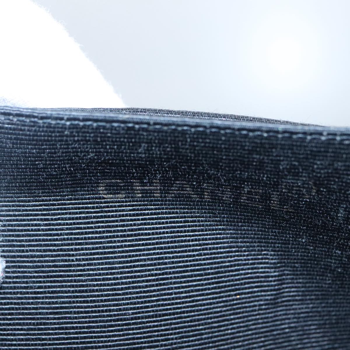 CHANEL Matelasse Chain Bandana Shoulder Bag Canvas Black CC 106419
