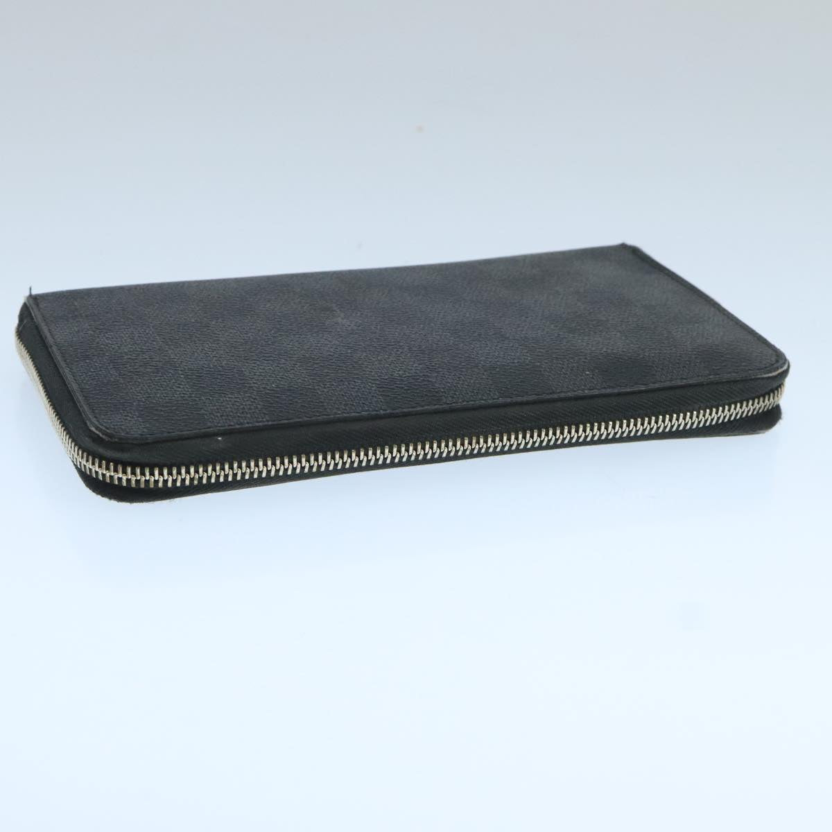 LOUIS VUITTON Damier Graphite Zippy Organizer Long Wallet N63077 LV 106425