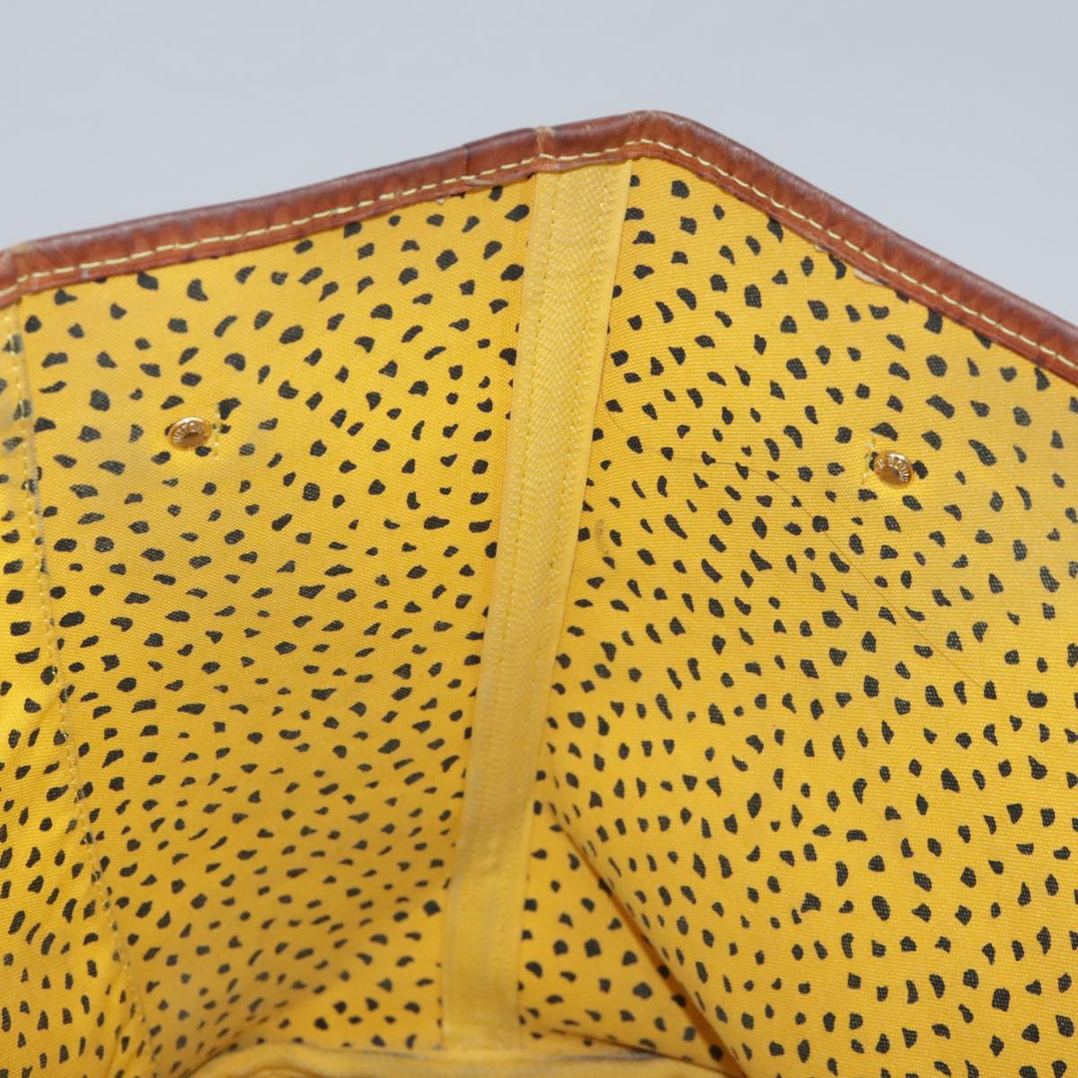 LOUIS VUITTON Monogram Yayoi Kusama Neverfull MM Bag Yellow M40685 106432