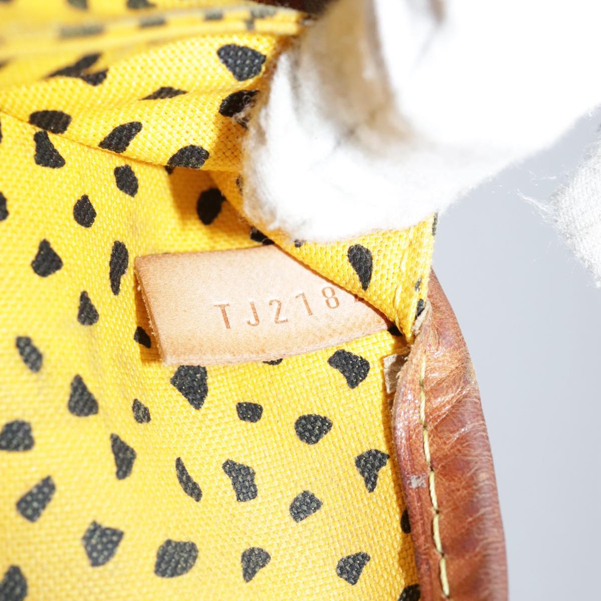 LOUIS VUITTON Monogram Yayoi Kusama Neverfull MM Bag Yellow M40685 106432