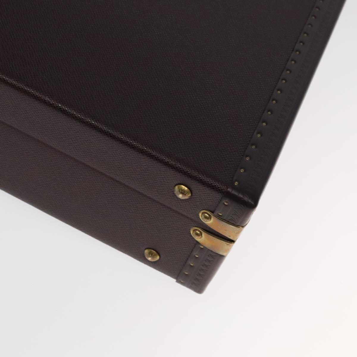 LOUIS VUITTON Taiga Leather Diplomat Trunk SPO Acajou M30016 LV 106438S