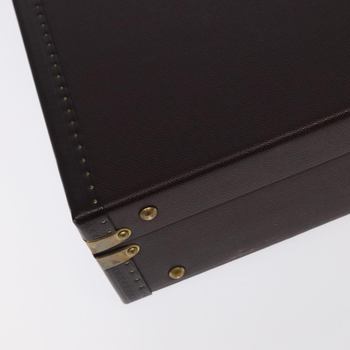 LOUIS VUITTON Taiga Leather Diplomat Trunk SPO Acajou M30016 LV 106438S