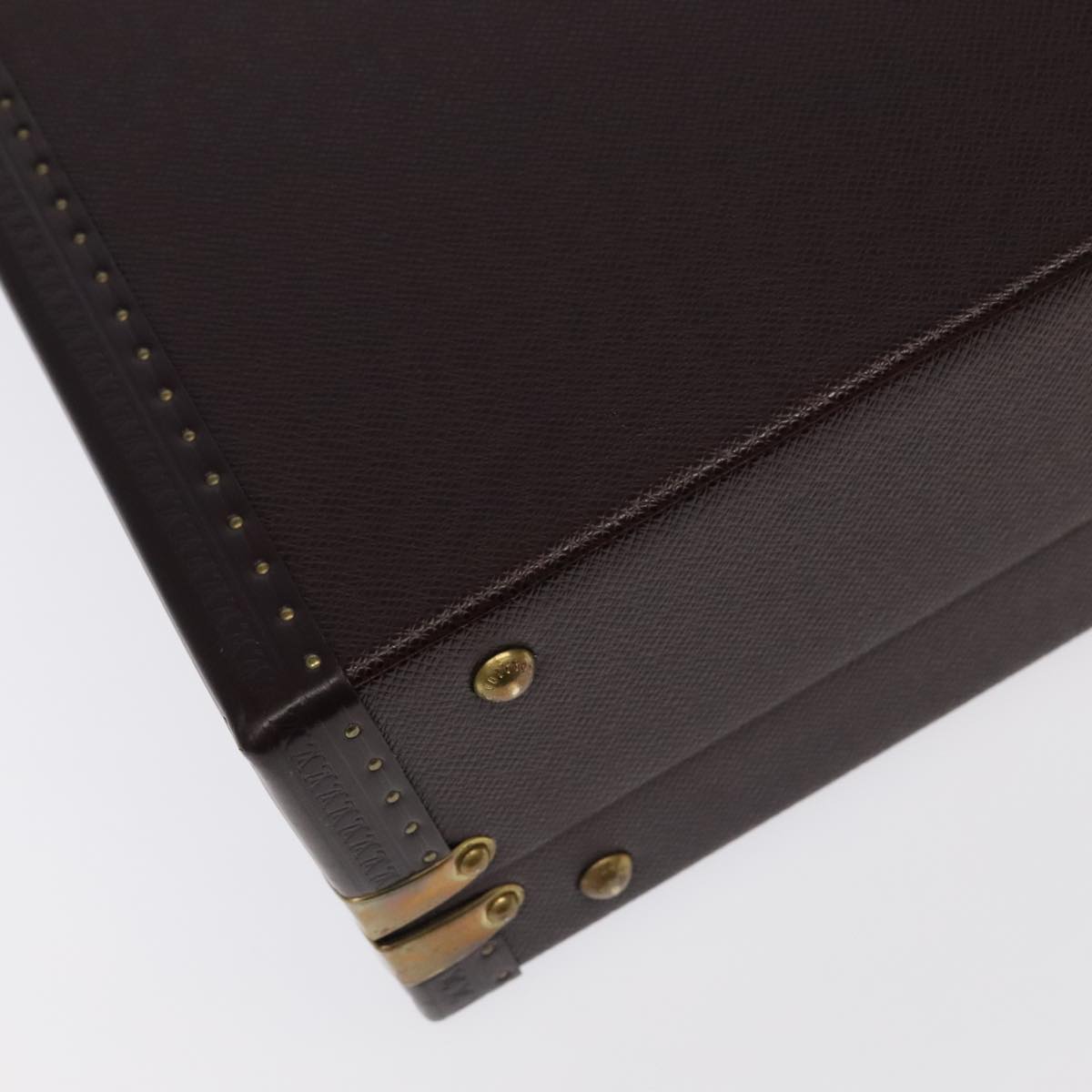 LOUIS VUITTON Taiga Leather Diplomat Trunk SPO Acajou M30016 LV 106438S
