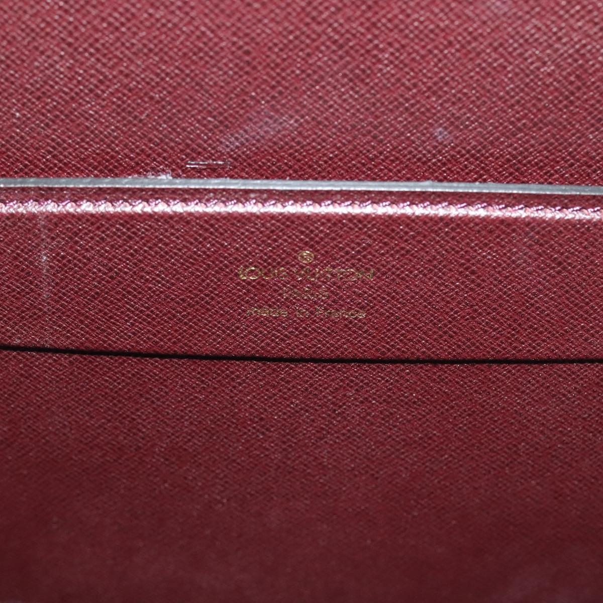 LOUIS VUITTON Taiga Leather Diplomat Trunk SPO Acajou M30016 LV 106438S