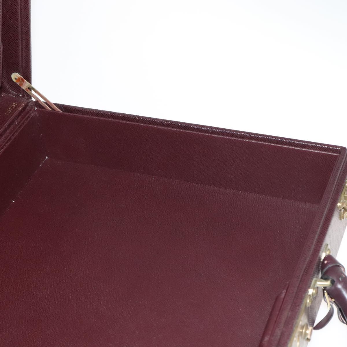 LOUIS VUITTON Taiga Leather Diplomat Trunk SPO Acajou M30016 LV 106438S