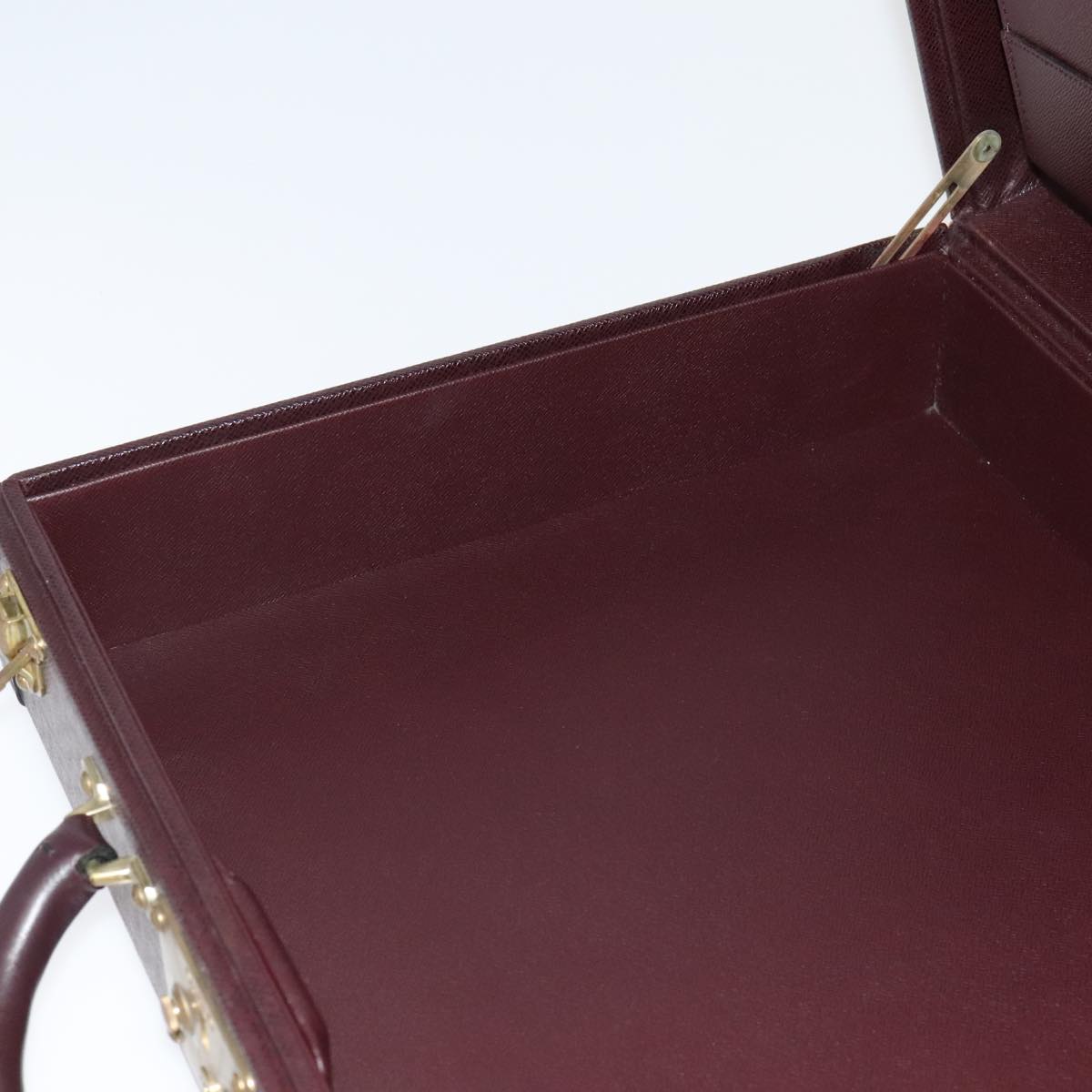 LOUIS VUITTON Taiga Leather Diplomat Trunk SPO Acajou M30016 LV 106438S