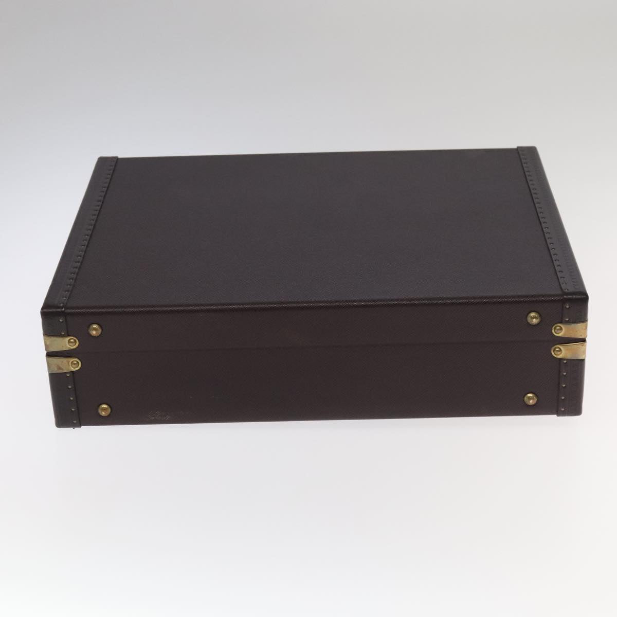 LOUIS VUITTON Taiga Leather Diplomat Trunk SPO Acajou M30016 LV 106438S