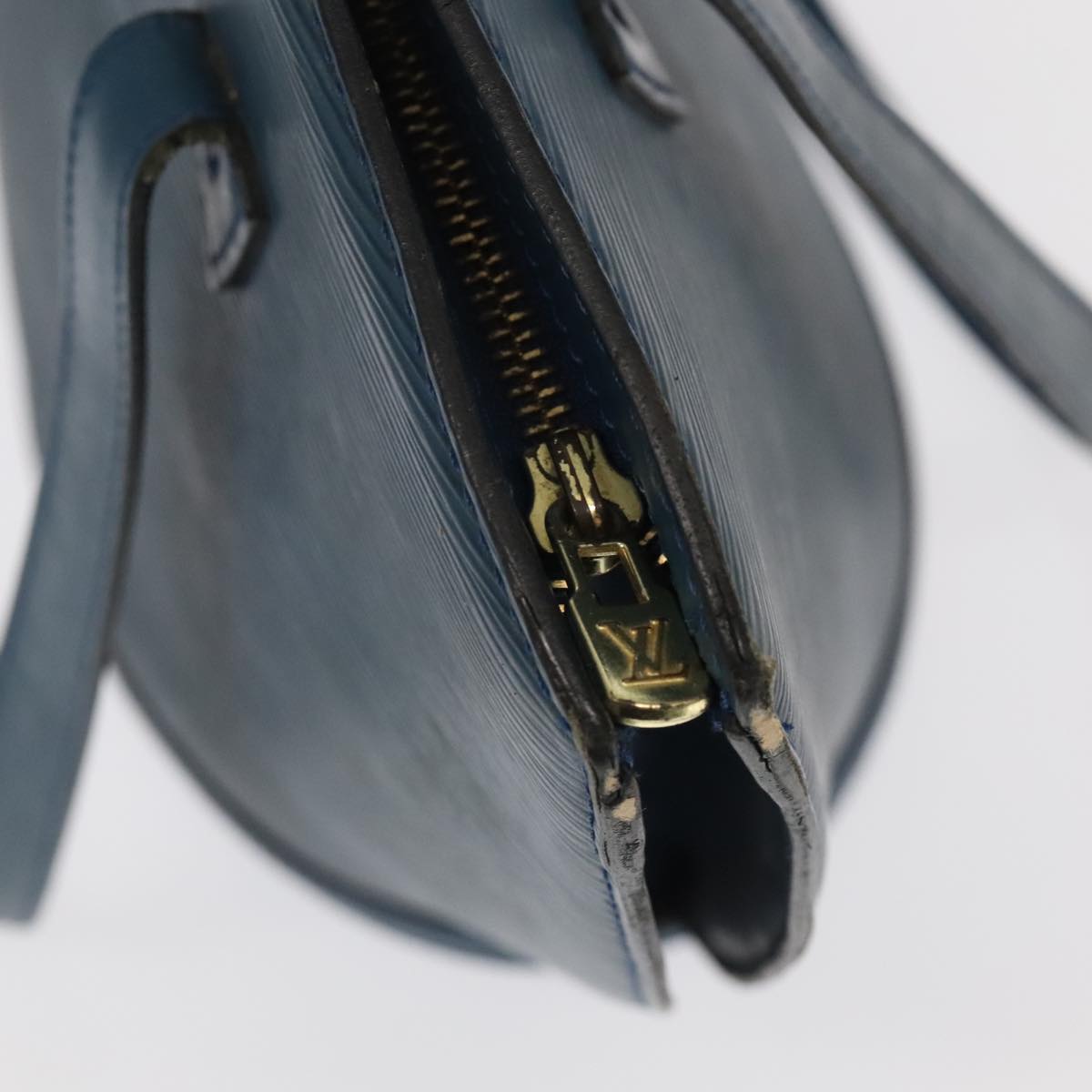 LOUIS VUITTON Epi Saint Jacques Shopping Shoulder Bag Blue M52275 106508