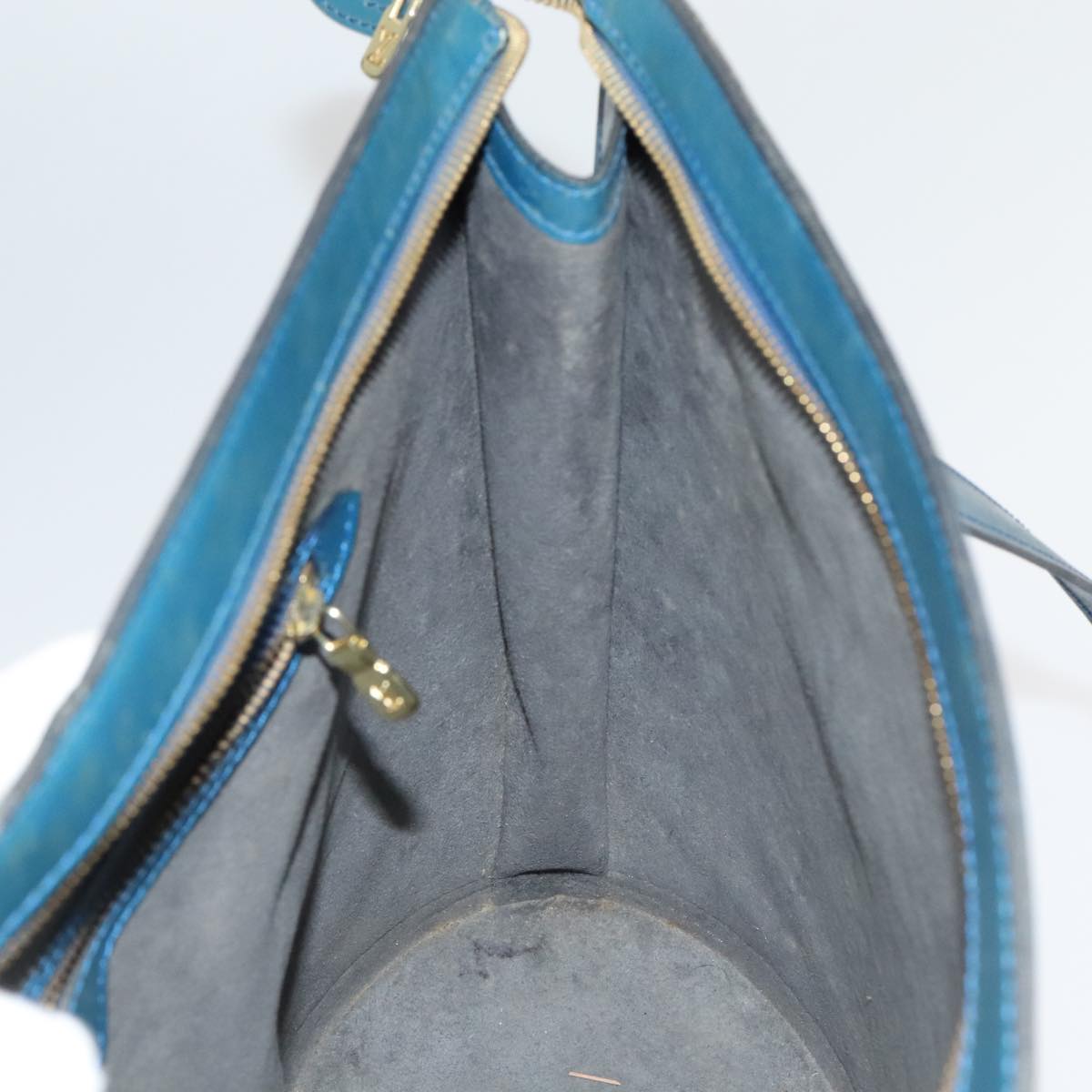 LOUIS VUITTON Epi Saint Jacques Shopping Shoulder Bag Blue M52275 106508