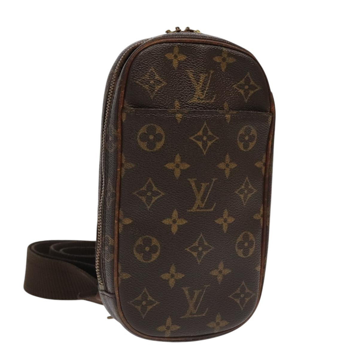 LOUIS VUITTON Monogram Pochette Gange Shoulder Bag M51870 LV 106522