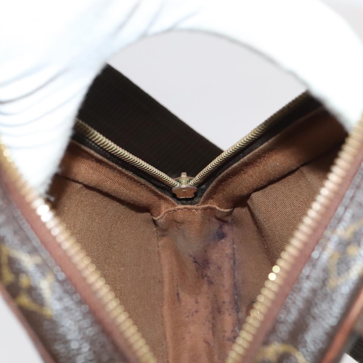 LOUIS VUITTON Monogram Pochette Gange Shoulder Bag M51870 LV 106522