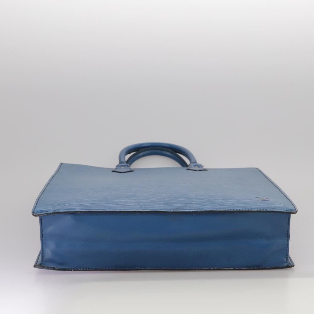 LOUIS VUITTON Epi Sac Plat Hand Bag Blue M52075 LV 106541