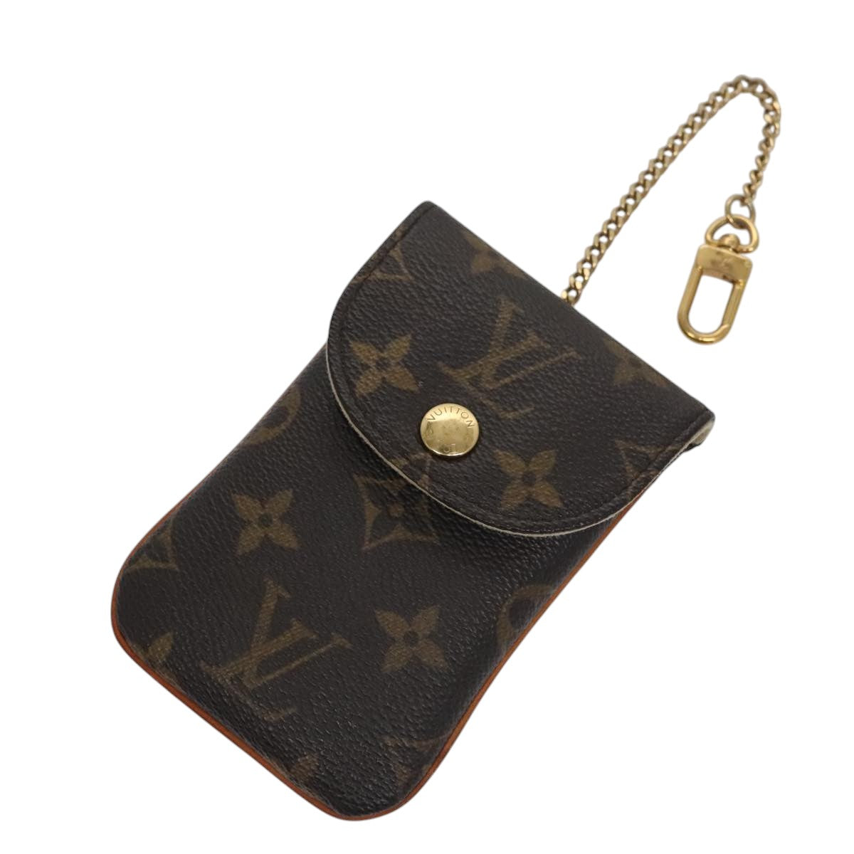 LOUIS VUITTON Monogram Etui Telephonne MM Cell Phone Case M66546 LV 106555