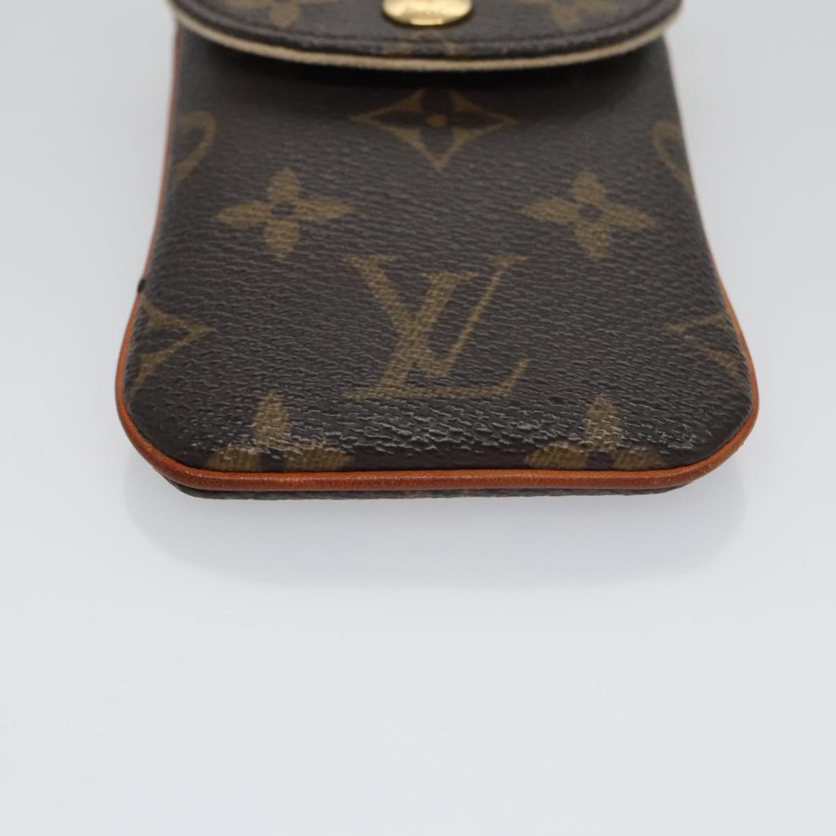 LOUIS VUITTON Monogram Etui Telephonne MM Cell Phone Case M66546 LV 106555