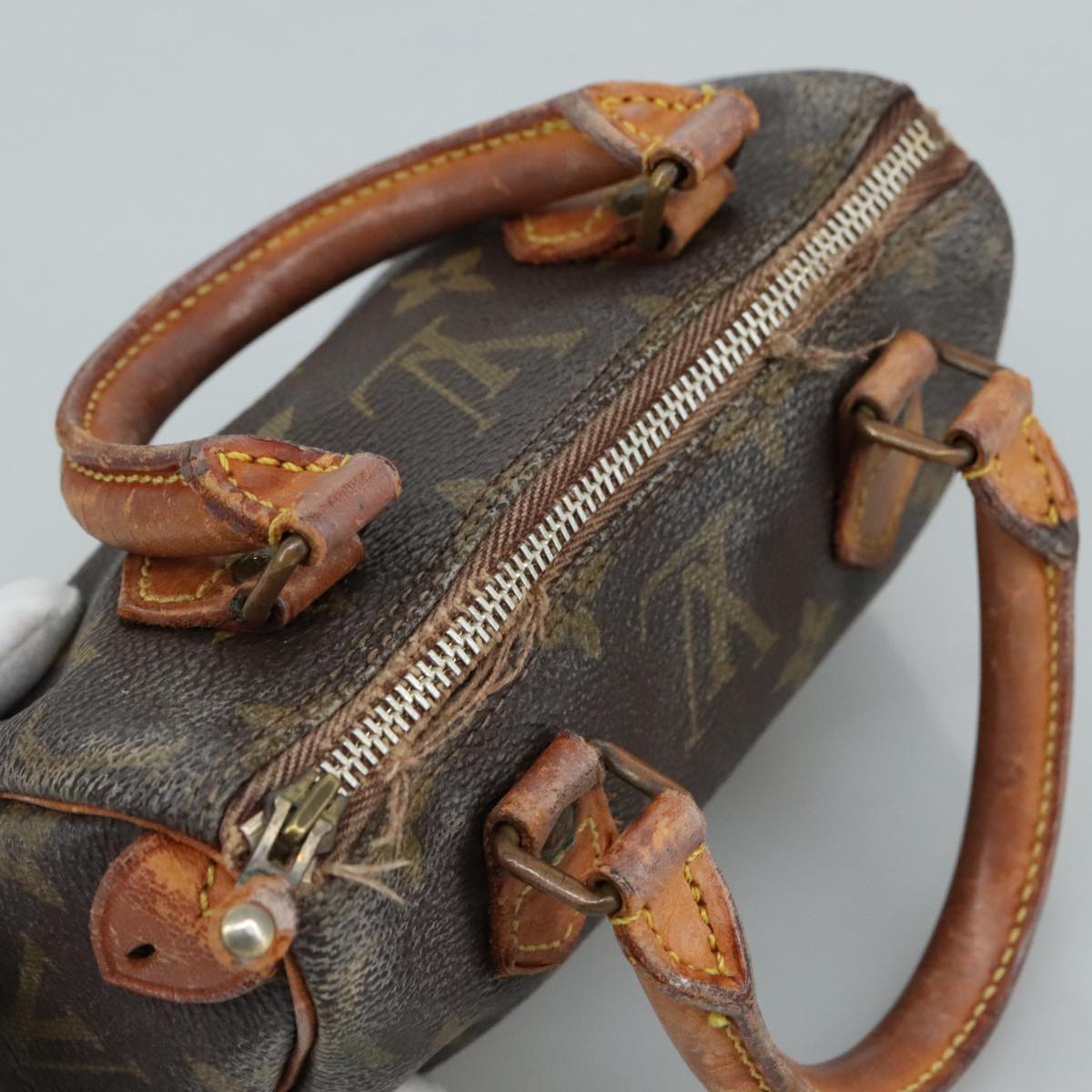 LOUIS VUITTON Monogram Mini Speedy Hand Bag M41534 LV 106601