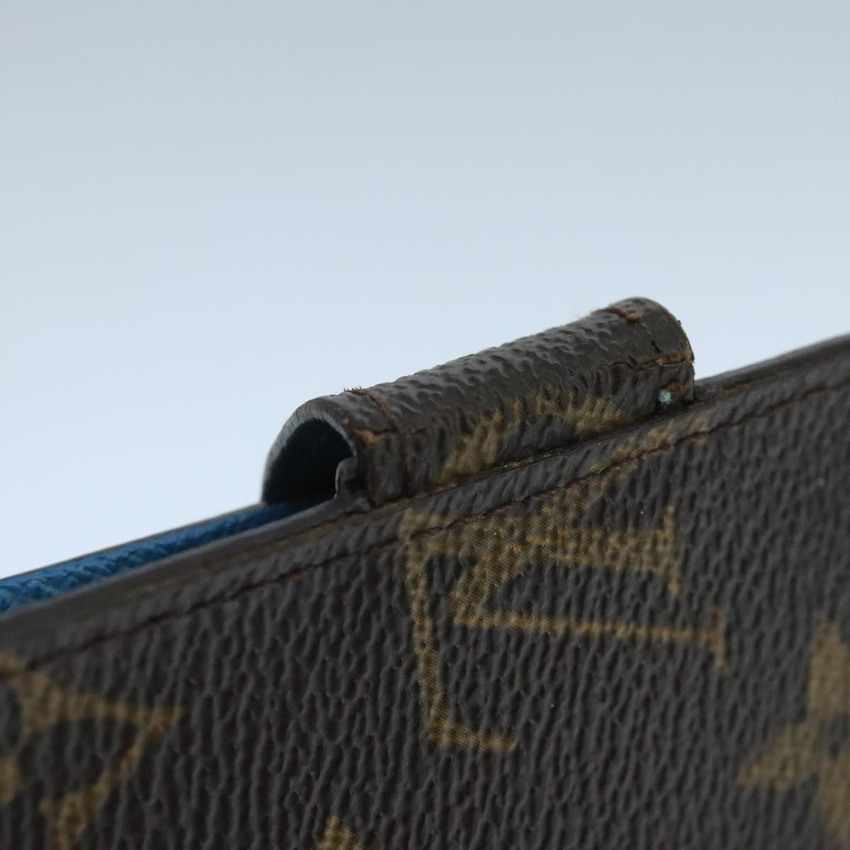 LOUIS VUITTON Monogram Agenda Koala PM Day Cover Blue R21014 LV 106637