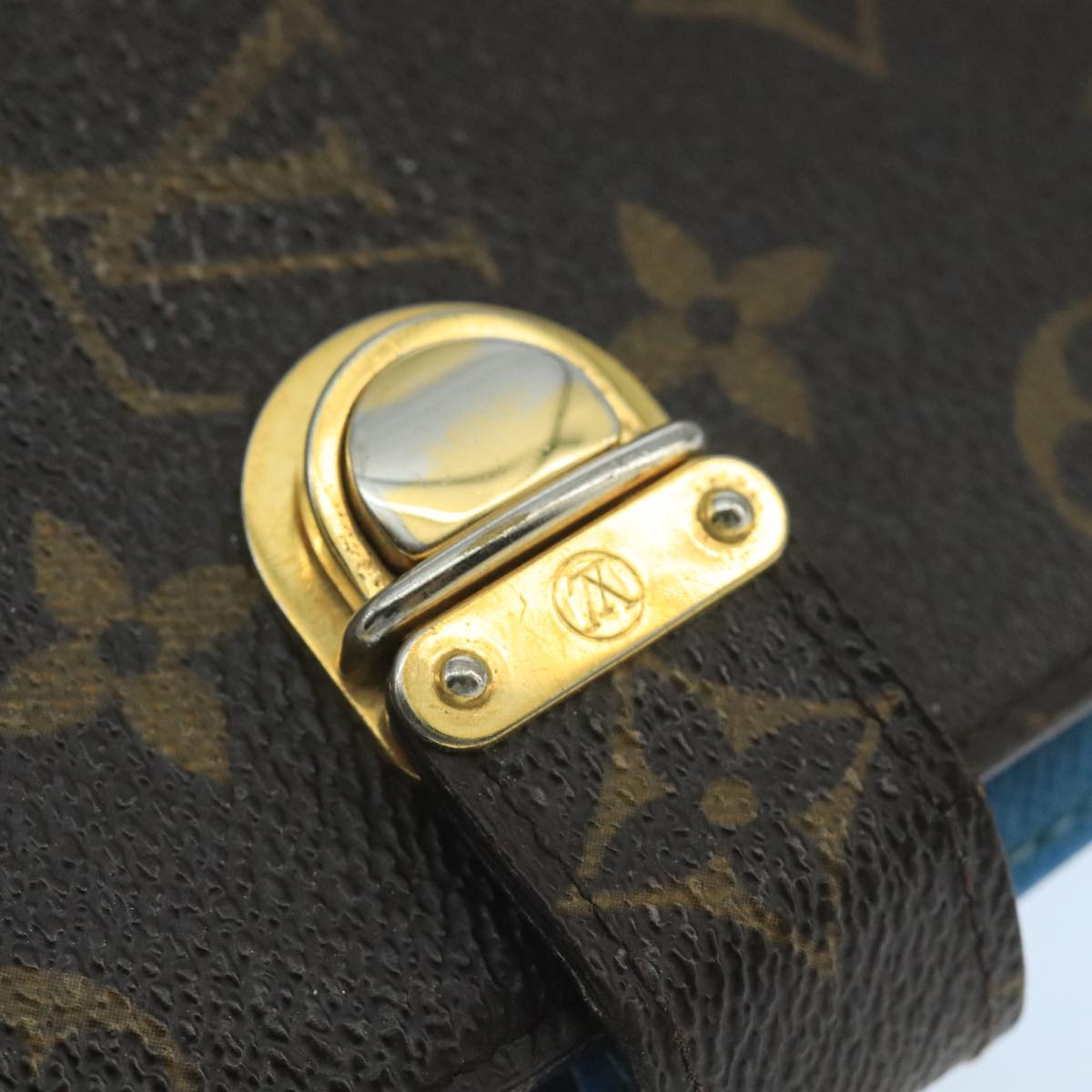 LOUIS VUITTON Monogram Agenda Koala PM Day Cover Blue R21014 LV 106637