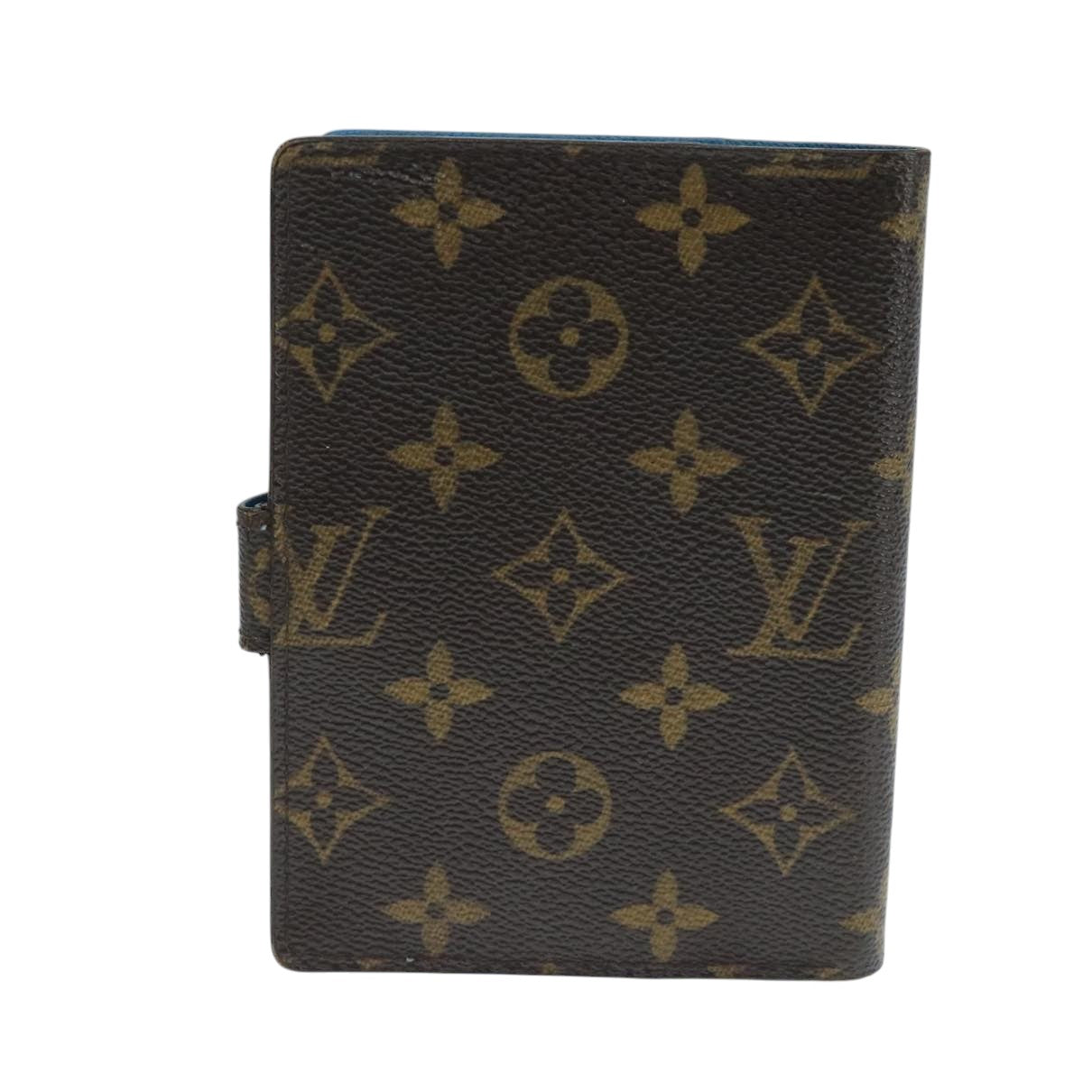 LOUIS VUITTON Monogram Agenda Koala PM Day Cover Blue R21014 LV 106637