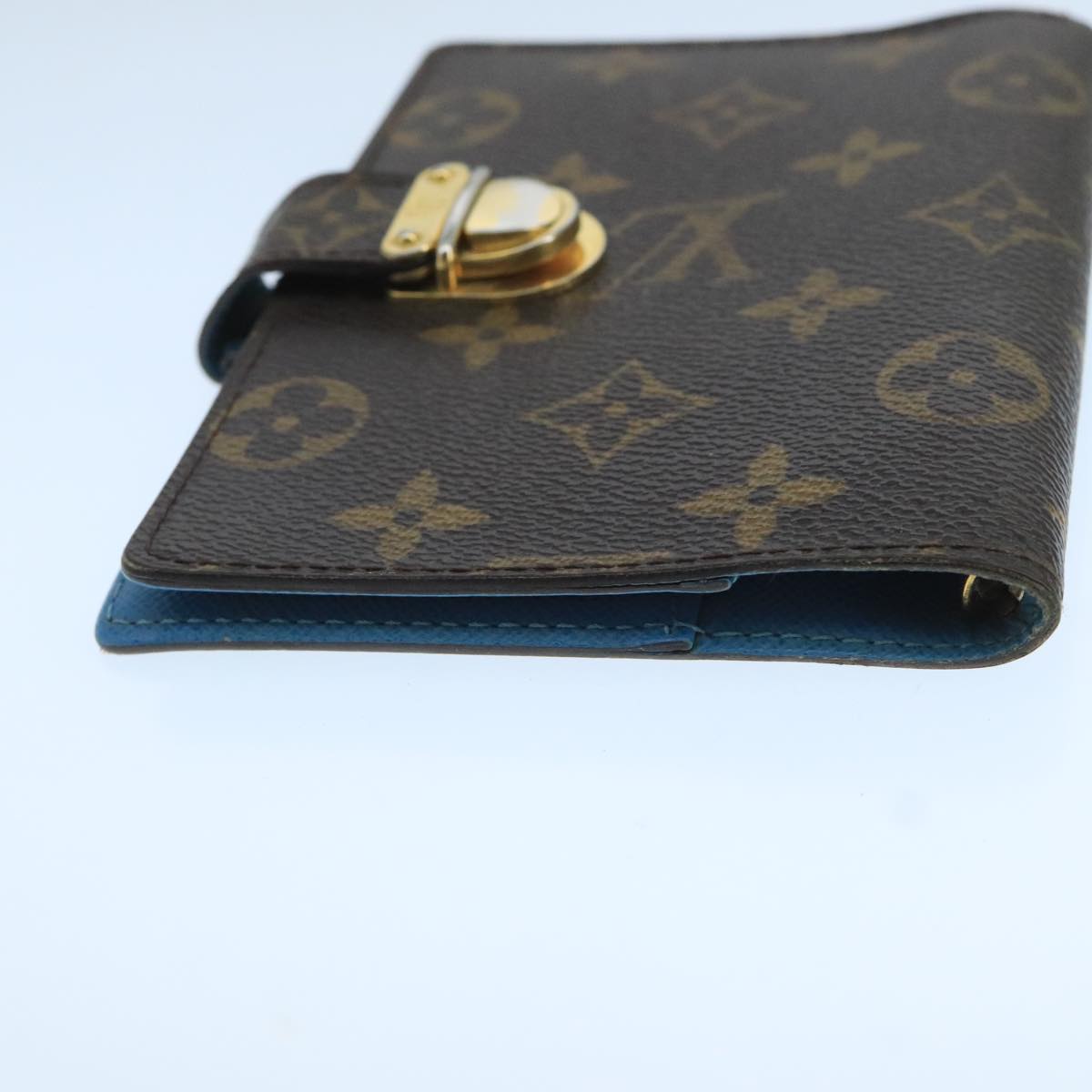 LOUIS VUITTON Monogram Agenda Koala PM Day Cover Blue R21014 LV 106637