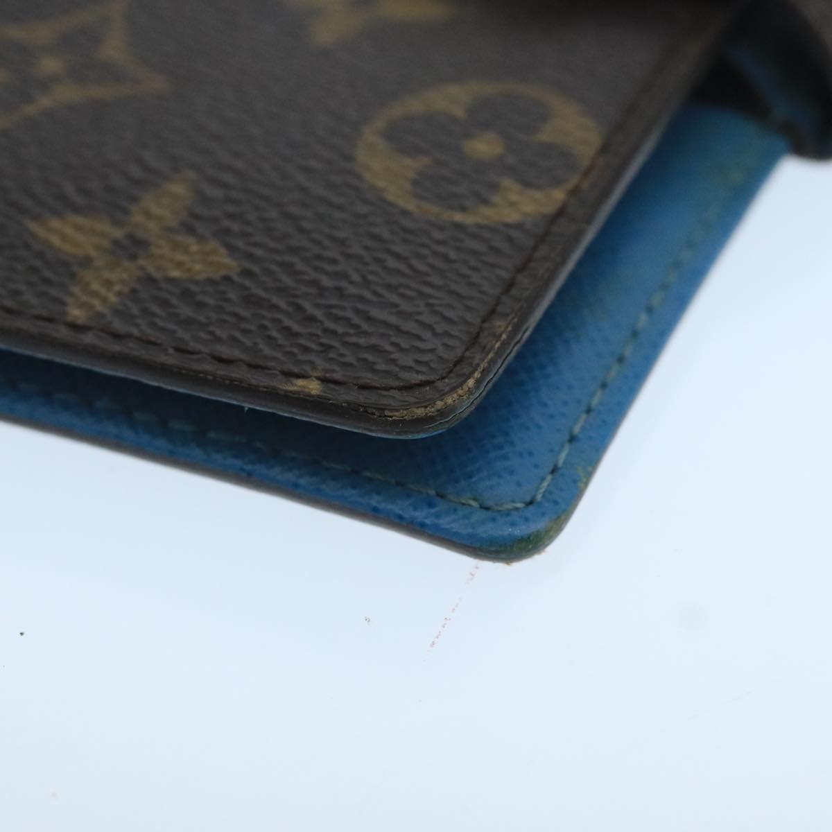 LOUIS VUITTON Monogram Agenda Koala PM Day Cover Blue R21014 LV 106637