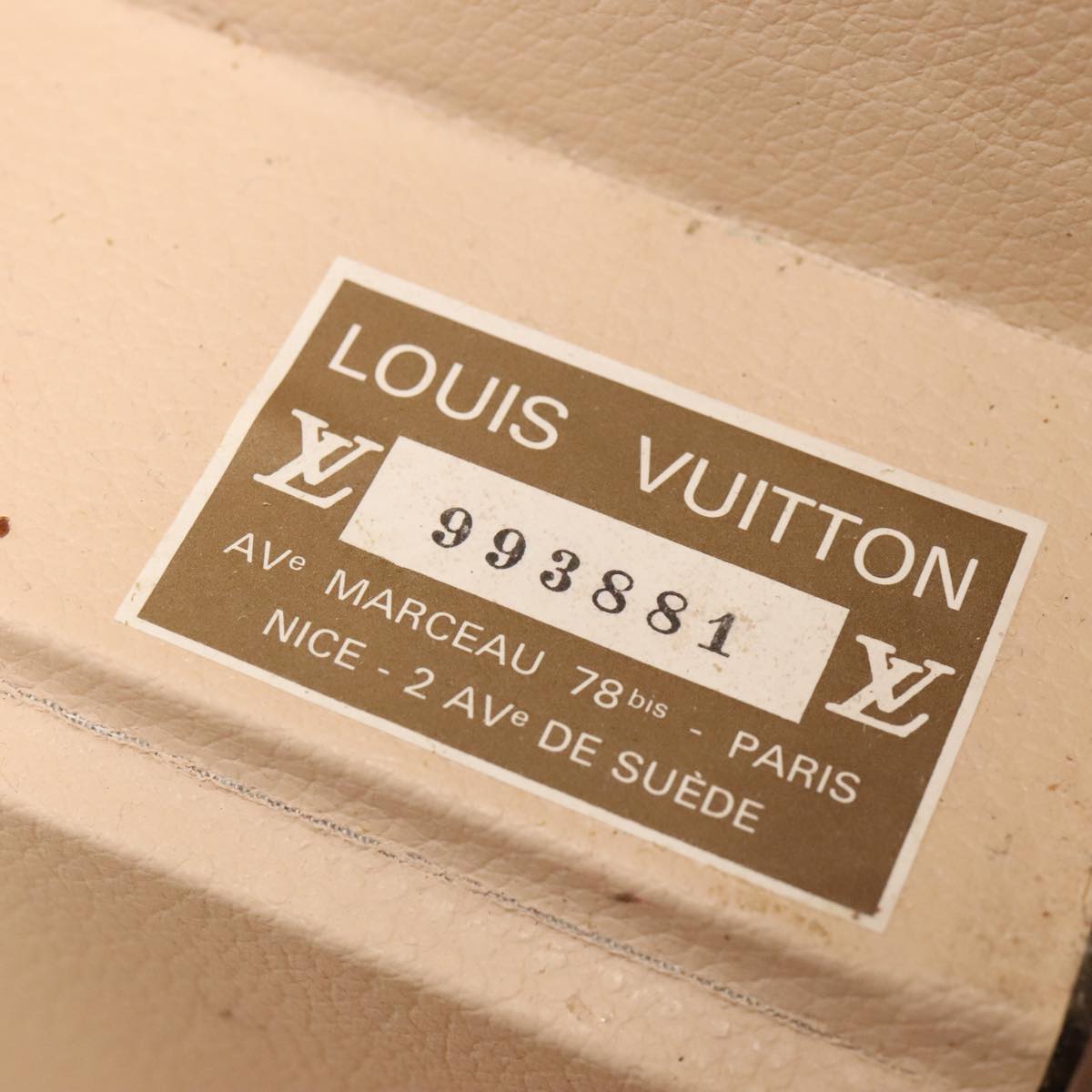 LOUIS VUITTON Monogram Alzer 80 Trunk M21222 LV 106639S