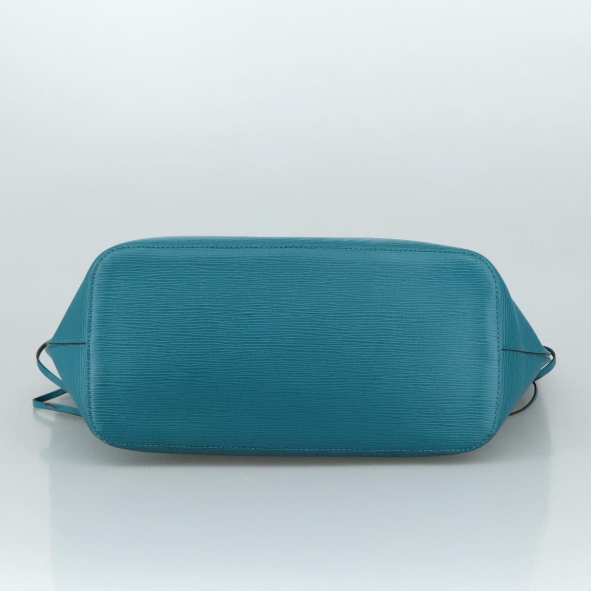 LOUIS VUITTON Epi Neverfull MM Tote Bag Cyan M40930 LV 106658