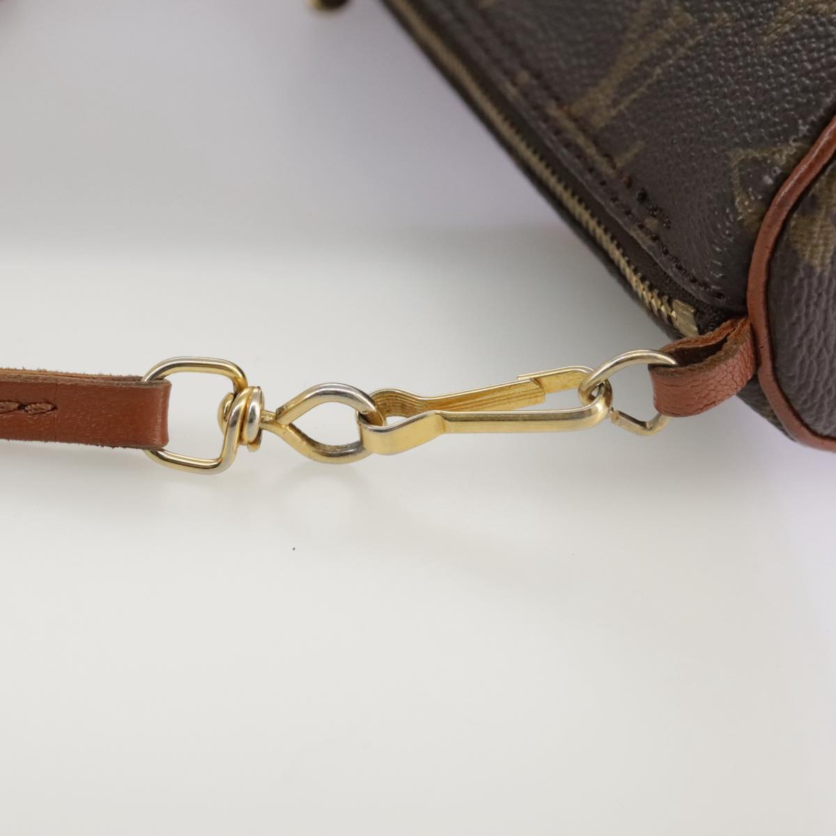 LOUIS VUITTON Monogram Papillon Pouch LV 106665