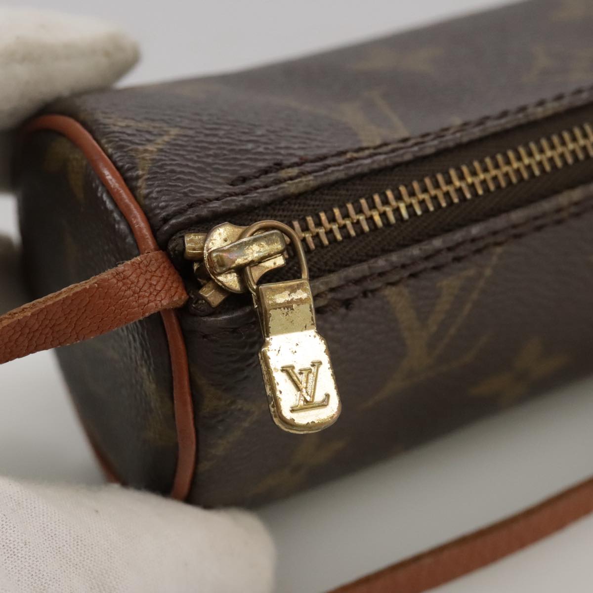LOUIS VUITTON Monogram Papillon Pouch LV 106665