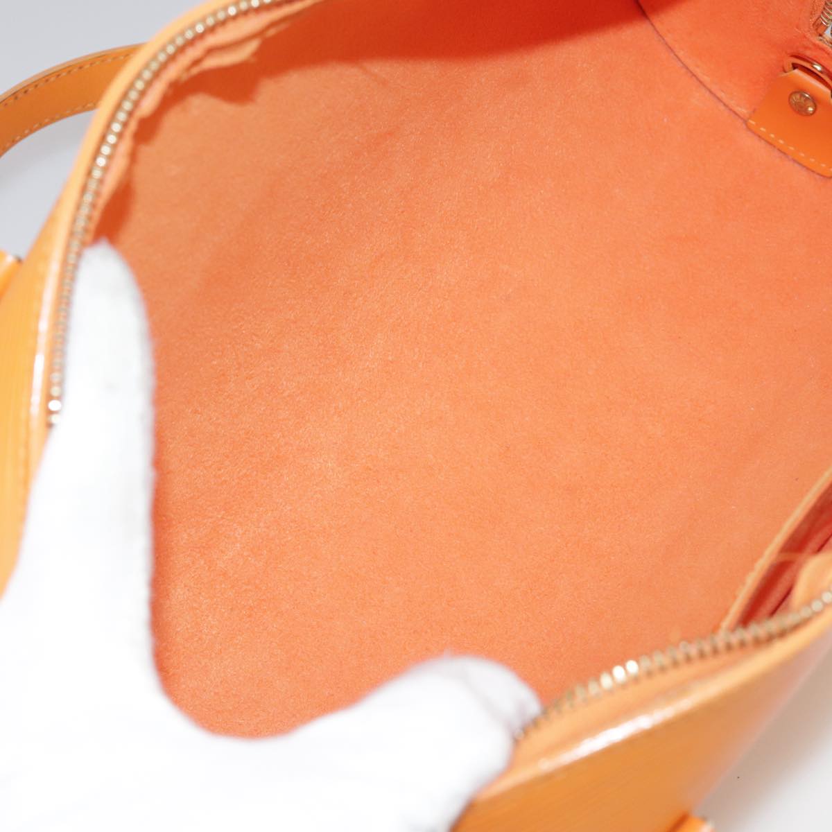LOUIS VUITTON Epi Soufflot Hand Bag Orange Mandarin M5222H LV 106668