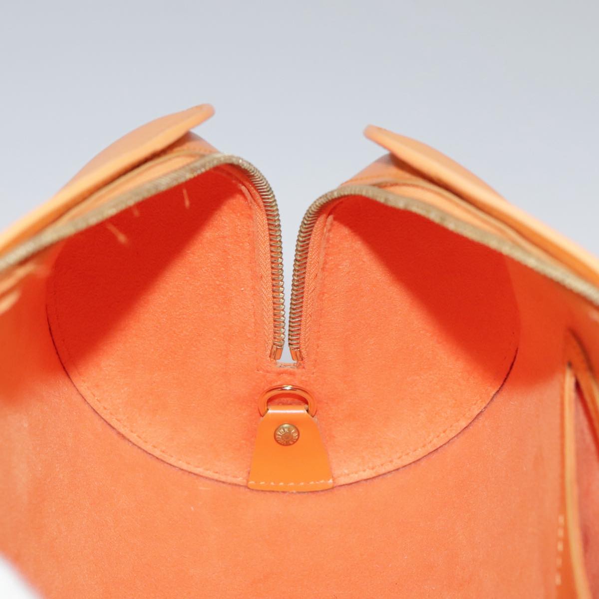 LOUIS VUITTON Epi Soufflot Hand Bag Orange Mandarin M5222H LV 106668