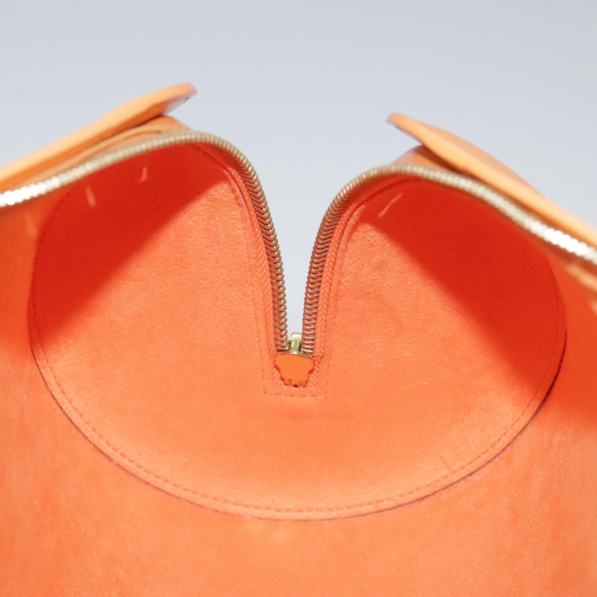 LOUIS VUITTON Epi Soufflot Hand Bag Orange Mandarin M5222H LV 106668