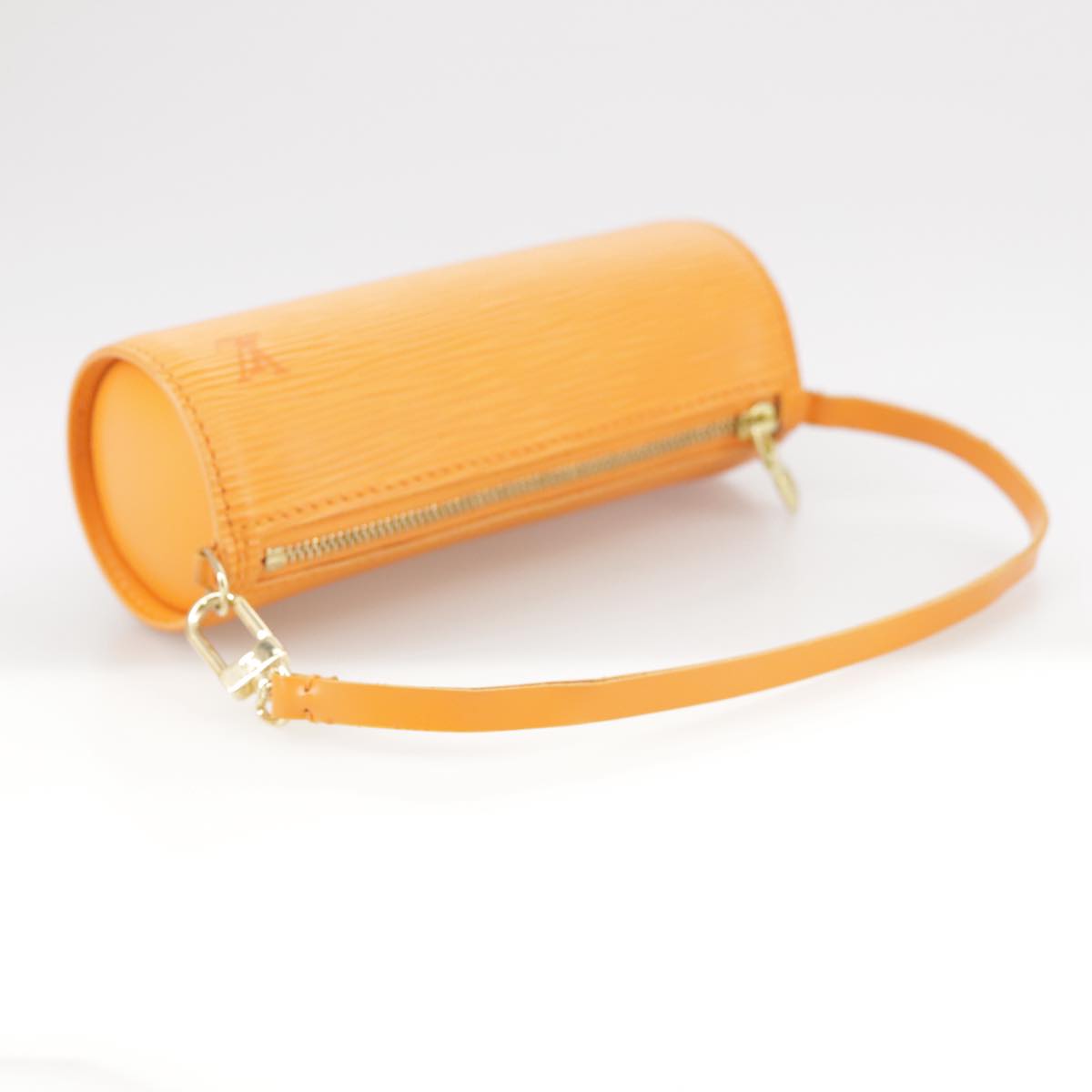 LOUIS VUITTON Epi Soufflot Hand Bag Orange Mandarin M5222H LV 106668