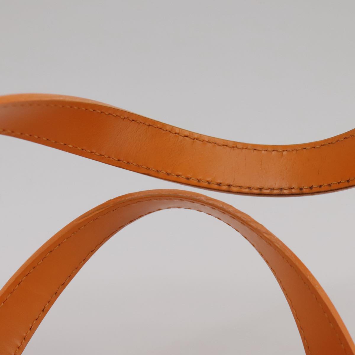 LOUIS VUITTON Epi Soufflot Hand Bag Orange Mandarin M5222H LV 106668