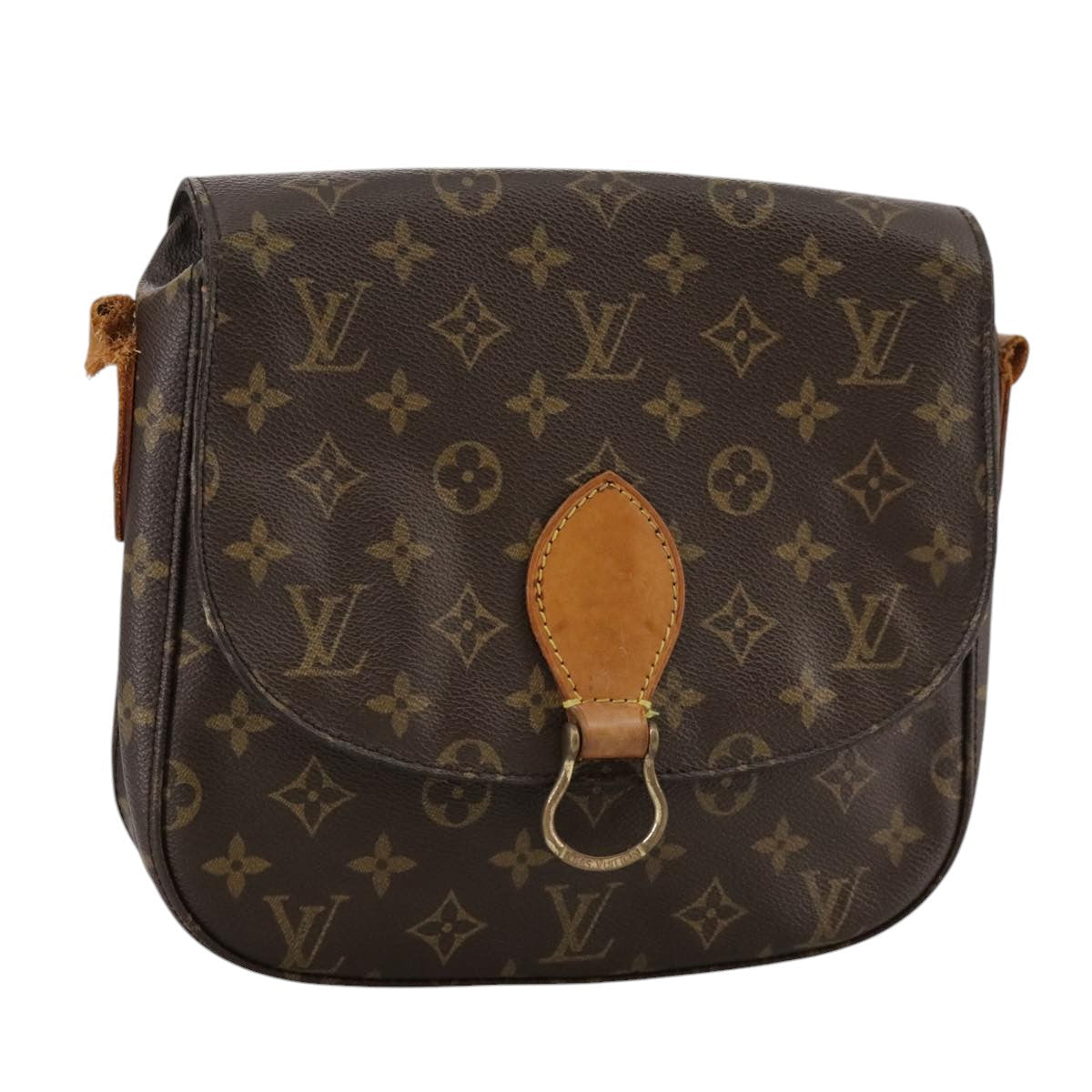 LOUIS VUITTON Monogram Saint Cloud GM Shoulder Bag M51242 LV 106669