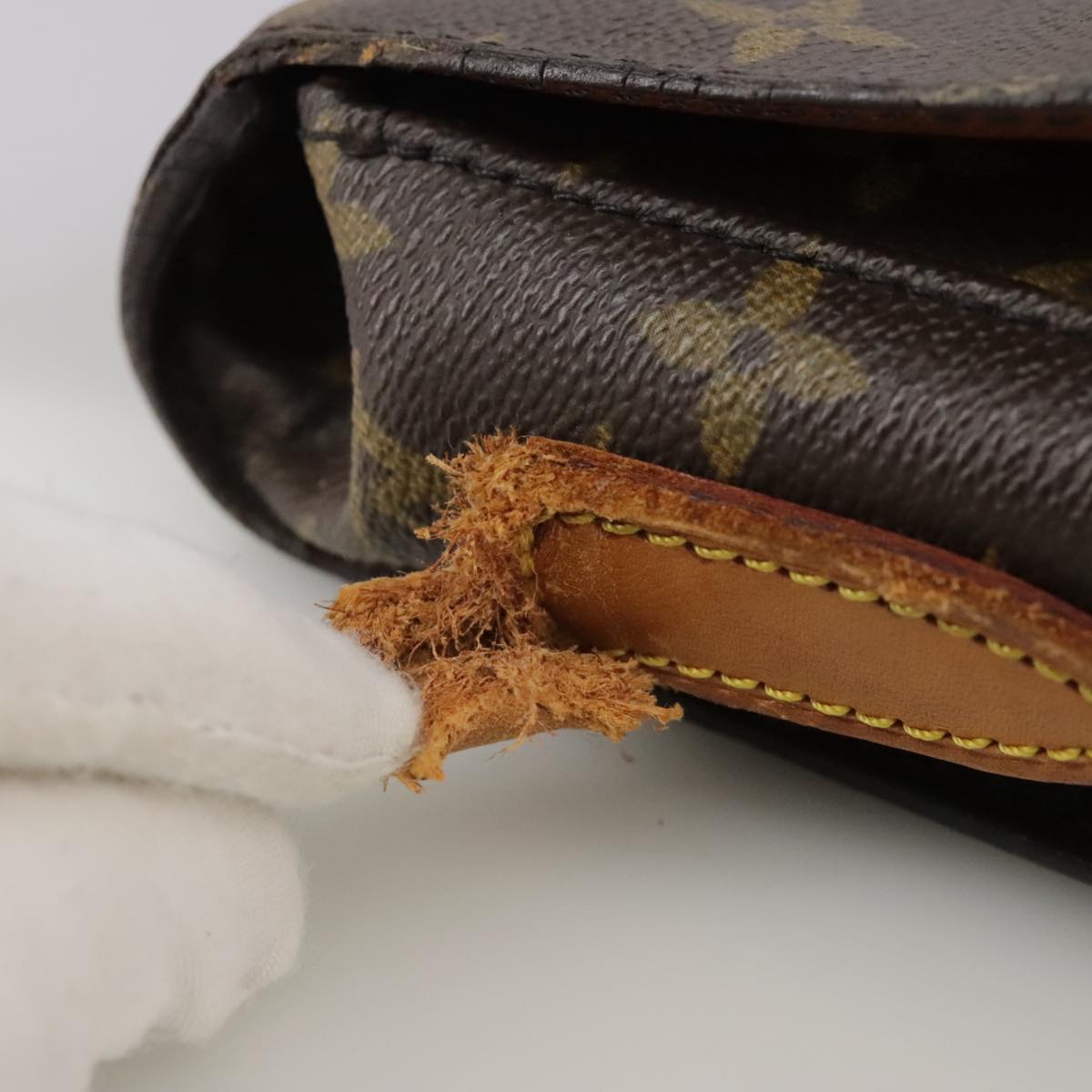 LOUIS VUITTON Monogram Saint Cloud GM Shoulder Bag M51242 LV 106669