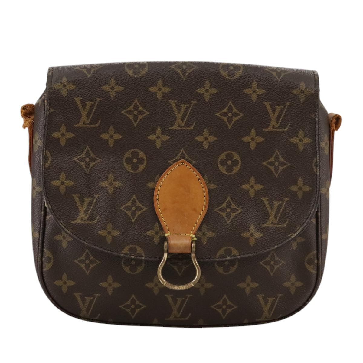 LOUIS VUITTON Monogram Saint Cloud GM Shoulder Bag M51242 LV 106669