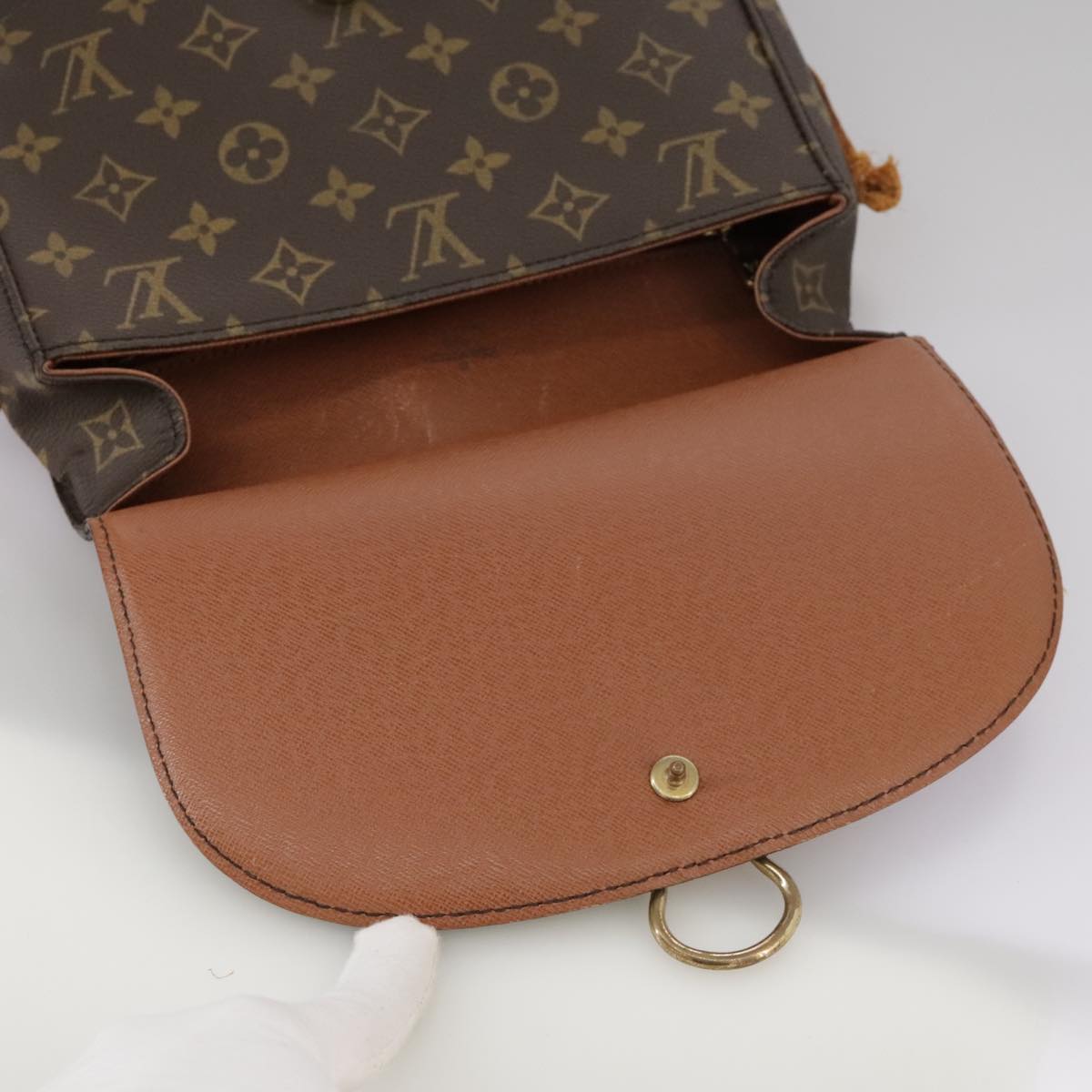 LOUIS VUITTON Monogram Saint Cloud GM Shoulder Bag M51242 LV 106669